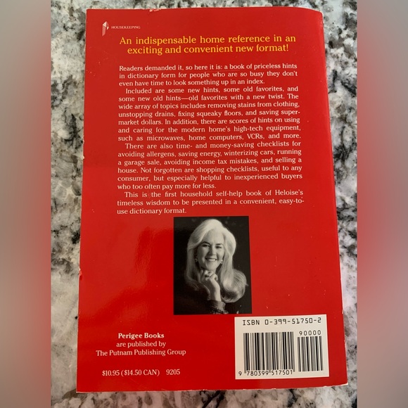 Heloise from A-to-Z book - book of indispensable tips. Like new - Picture 2 of 7